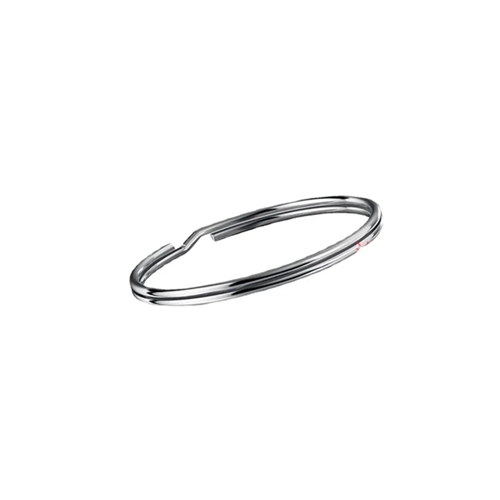 

100Pcs Key Ring Stainless Steel Hooks Multifunctional Firm Keys Loop