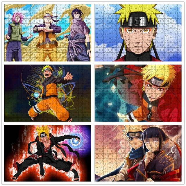 Naruto Puzzle 300/500/1000 Pieces Learning Education Adults Children Toys Jigsaw  Puzzles Bandai Anime Naruto Picture Puzzle Game - Puzzles - AliExpress