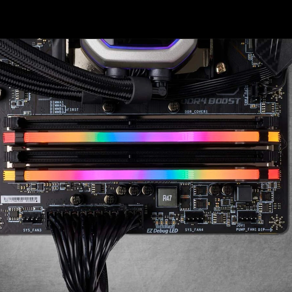 Corsair Vengeance RGB Pro 16GB (2x8GB) DDR4 3200MHz Samsung-Bdie  CL14-16-16-36 1.35V 288Pin Desktop Memory Black - AliExpress