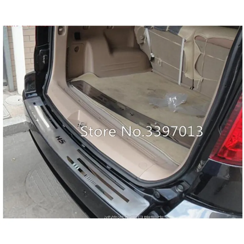 

Защитный порог заднего бампера из нержавеющей стали для Great Wall Haval/Hover H5 2010-2012
