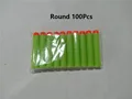 100 Pcs Green round