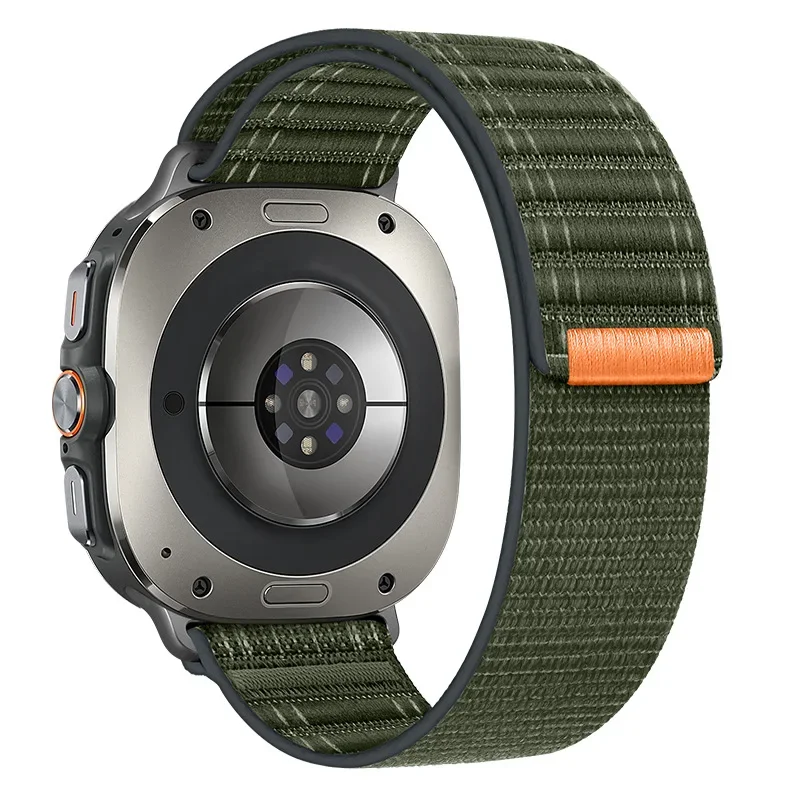 حزام حلقة نايلون رسمي لساعة سامسونج جالاكسي الترا...