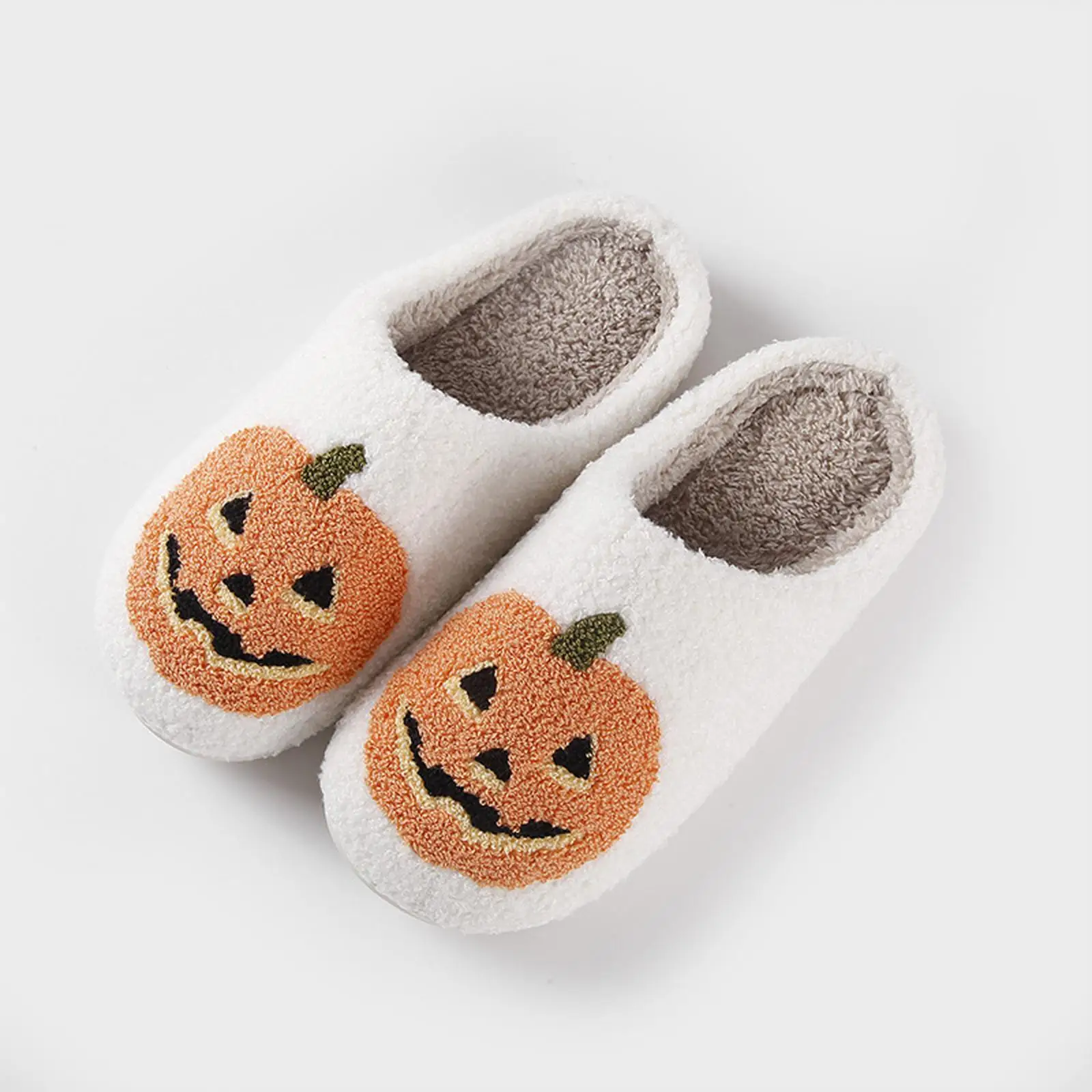 

House Shoes Cozy Household Soft Short Plush Non Slip Sole Indoor Slippers Warm Slipper for Women Men Everyday Travel Hotel Party