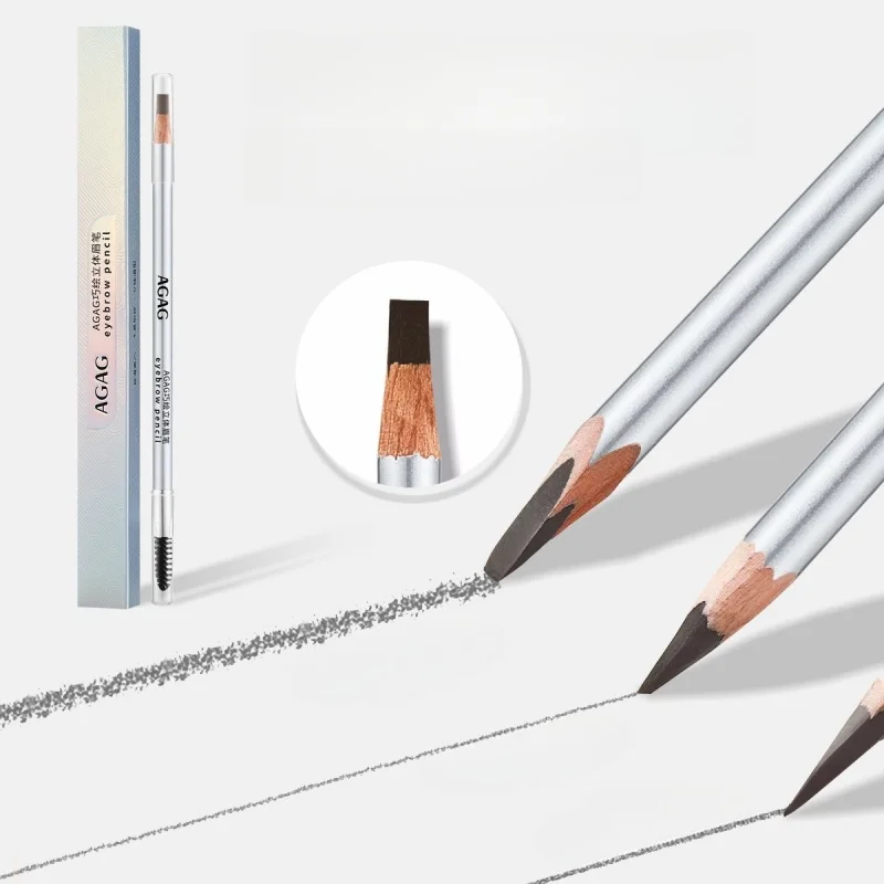 Hard Eyebrow Pen Brow Enhancers Pencil Waterproof Easy To Wear Long Lasting Eye Brow Definer Eyes Makeup Applicator Beauty Tool 6 Hard Eyebrow Pen Brow Enhancers Pencil Waterproof Easy To Wear Long Lasting Eye Brow Definer Eyes Makeup Applicator Beauty Tool - Image 6