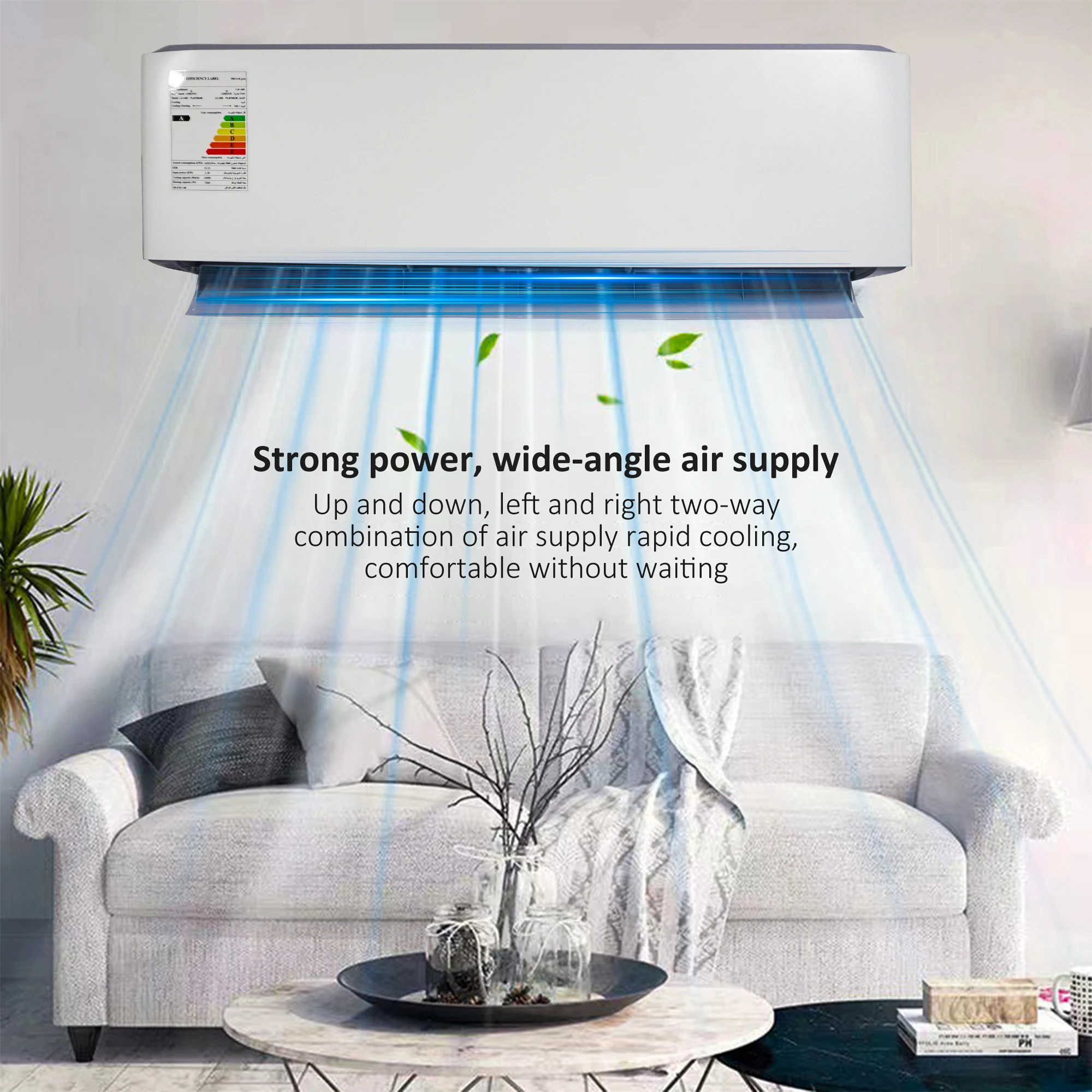 T3 Tropical Air Conditioner 24000BTU Dual-purpose Bedroom Air Conditioner Wall Mounted Middle East Air Conditioner 3