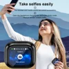 Original GREATWALL TWS Wireless Bluetooth Earphones Earbuds Smart LCD Touch Screen HiFi Stereo Sound Headphones HD Call With APP 3