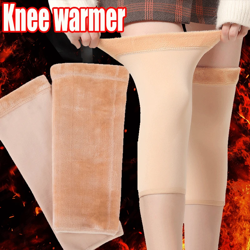 Winter Kniepads Warm – Doppelt Dick, Fleece-Innenfutter, Für Männer & Frauen, 1 Paar