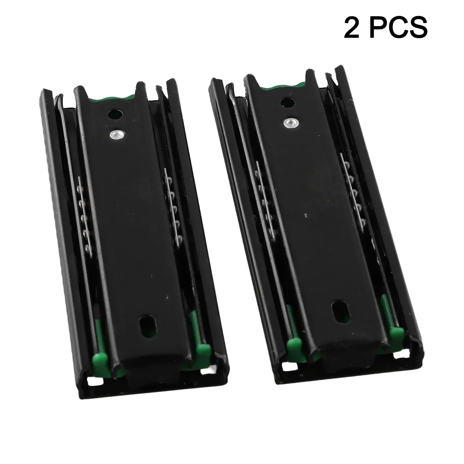 Mini Slideway 5"6"8" Ultra Short Small Drawer Slides Folding Triple Ball Guider Locker Drawers Slide Rails Furniture Hardware