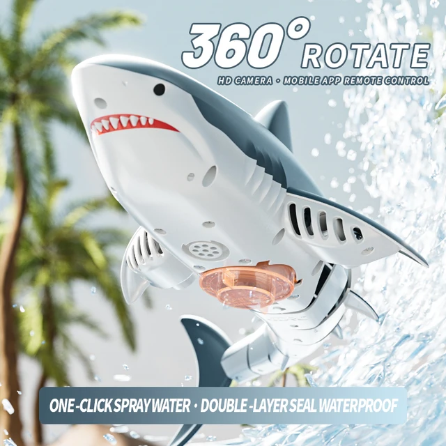 Remote Control Shark Water Toy 3