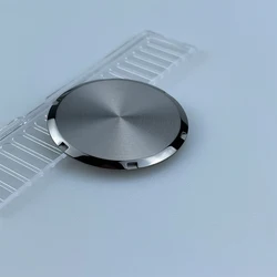 Premium 316L Stainless Steel Water - Resistant Slim Watch Caseback (Brushed Gun)