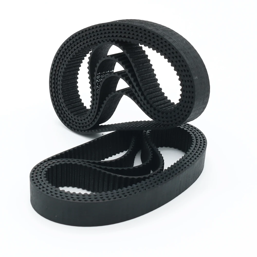 벨트 폭 6mm 2GT 타이밍 벨트 고무 폐쇄 루프 길이 둘레 96mm-196mm 3D 프린터 벨트 GT2 타이밍 동기 벨트 부품