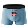New Sexy Men's Underwear Boxershorts Cute Cartoon Anime Comfortable Elastic Boxers Shorts Funny Expression Men Teen Trunks 2