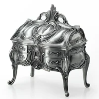 Sinzyo Davy Jones Metal Wind Up Antique Jewelry Musical Boxes Christmas Birthday Valentine's Day Gift 1