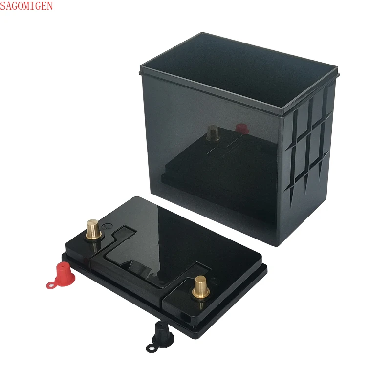 車用バッテリー収納ボックス,4s, 12v,24v,防水プラスチック