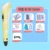 3D Pen Kids DIY Printer Pen Children Drawing Pens With LCD Screen PLA Filament 1.75mm Printing Birthday Christmas Gift For Kids 22