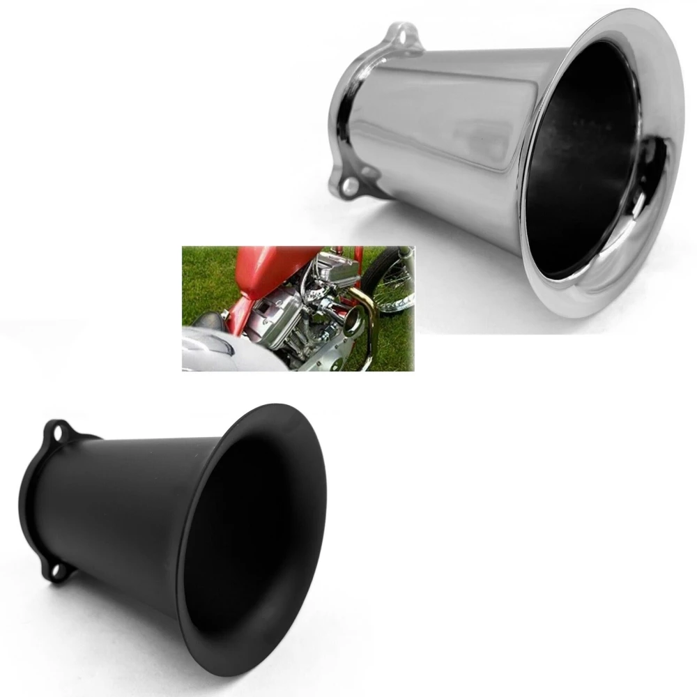 Chrome Billet Velocity Stack CV Carb Carburetor Air Intake Cleaner For