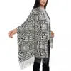 Warm Scarf Winter Gray Snakeskin Shawls and Wraps Animal Print Custom Foulard Women y2k Cool Headwear Scarves 1