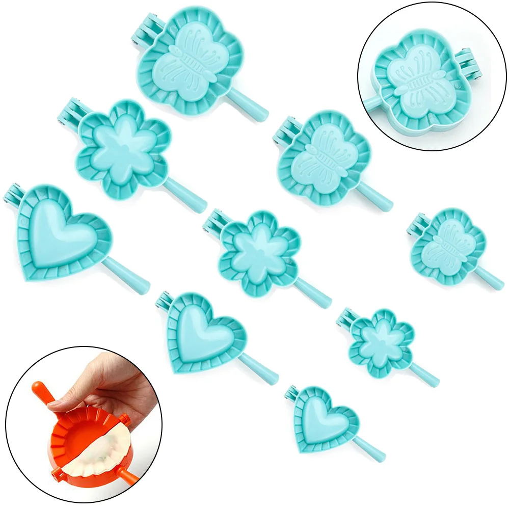 Hariumiu Dumpling Maker Press Heart Butterfly Flower Circle Dumpling Mold  Maker DIY Dough Household Kitchen Baking Gadgets