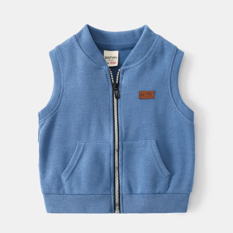 Toddler Boys Waistcoat Zippy Elegant Kids Vests Jacket Children's Clothes