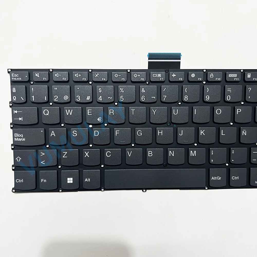 ES Spanish Keyboard for Lenovo Ideapad 3-15ITL6 82H8 3-15ADA6 3