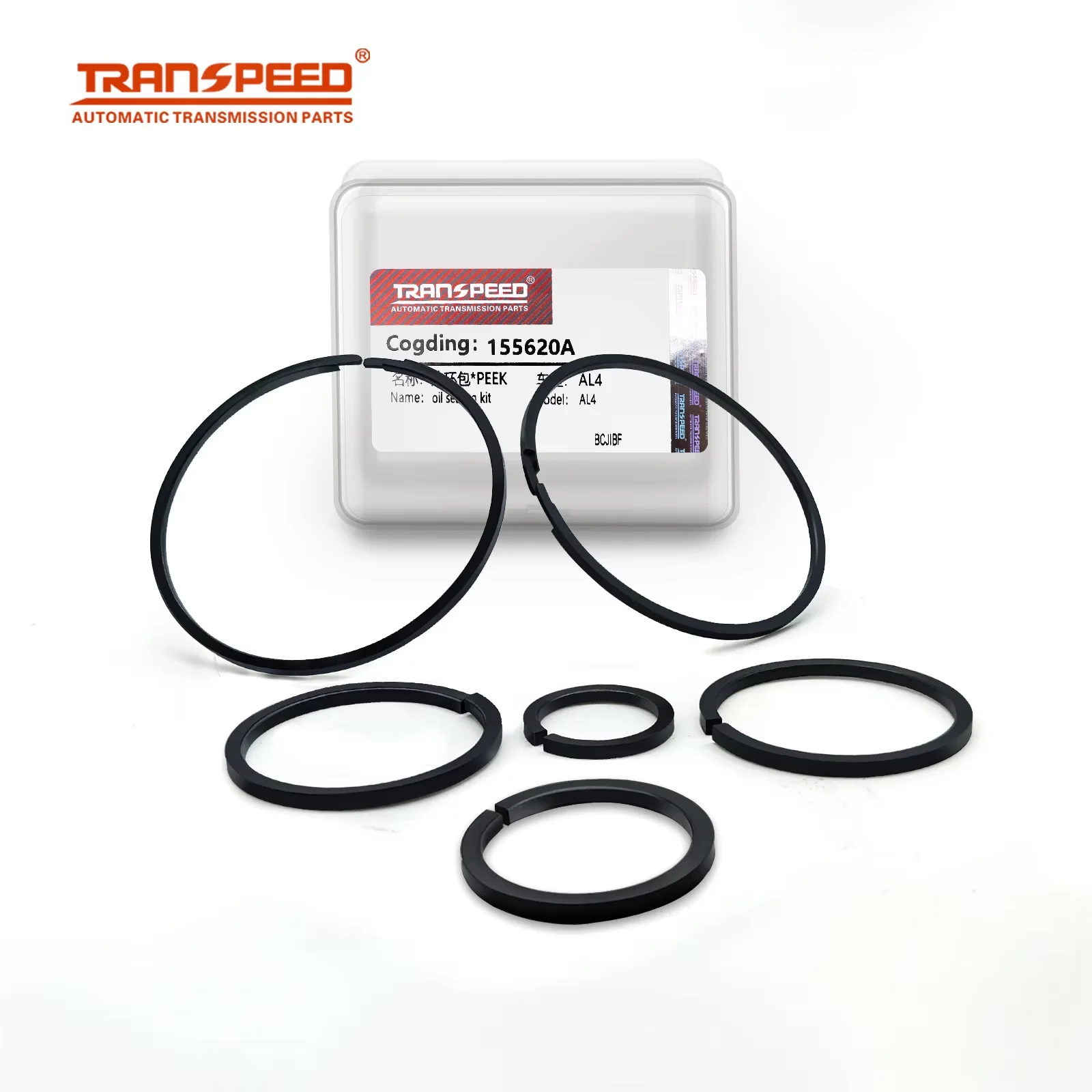 TRANSPEED DPO AL4 Transmission Oring Kit Oil Sealing Rings Kits For Peugeot 307 206 207 306 406 Citroen Renault 6PCS/Set