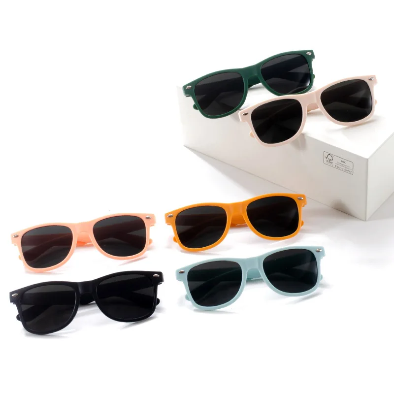 3-12 Year Old Mi Ding Style Children's Trendy UV Resistant Sunglasses
