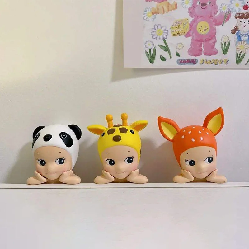 

Hot Sonny Angel Hippers Blind Box Lying Down Angel Series Mystery Box Anime Surprise Box Toy Cute Figures Cartoon Guess Bag Gift