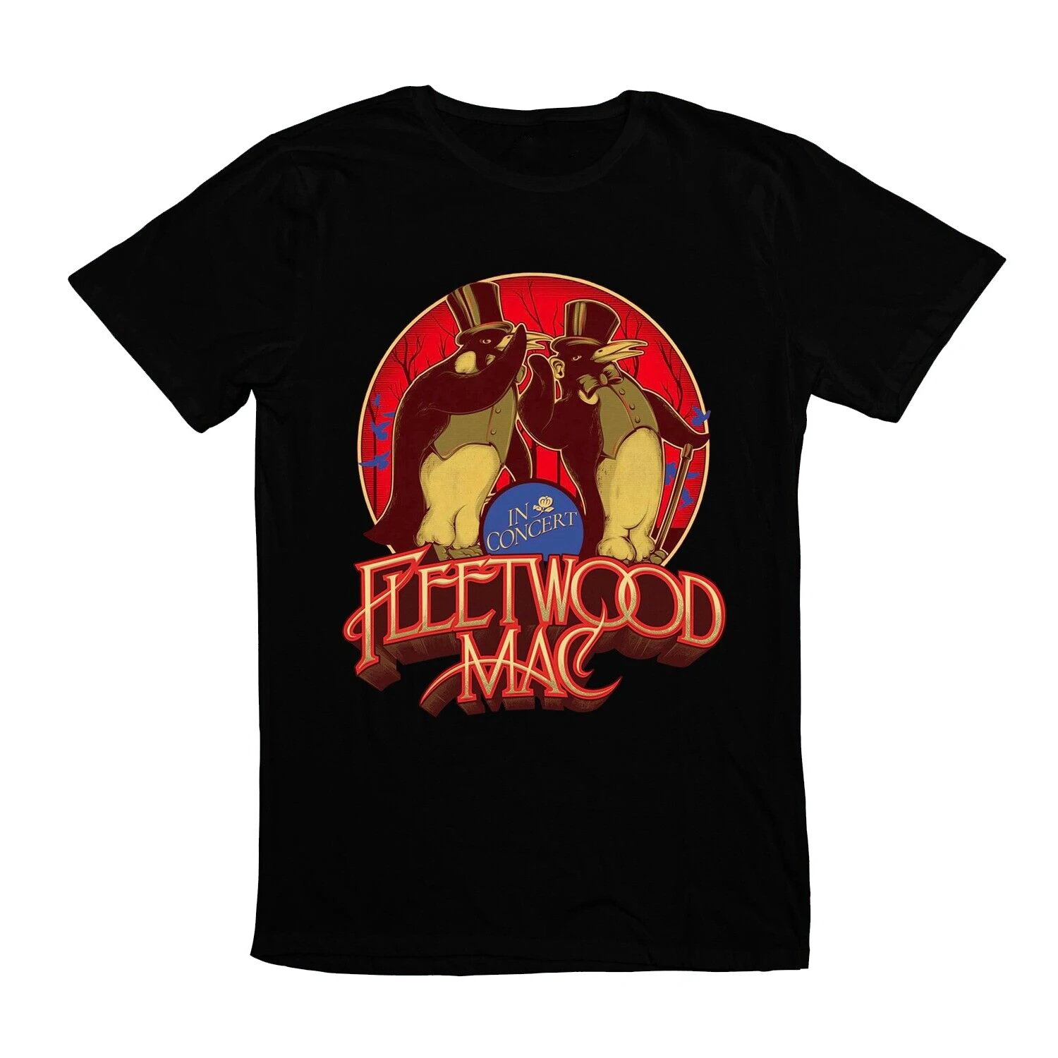 

Fleetwood Mac British American Music Rock Band Tee T-Shirt