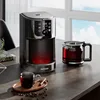 Automatic Electric Coffee Maker Bean Grinder Mill Beans Grinding Machine Comercial Espresso Tea Boiler Drip Cafe American Pot EU 2