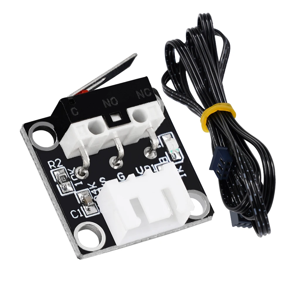 3D Printer Accessories 3Pin N/O N/C Micro Switch X/Y/Z Axis End Stop Limit Switch  for Ender-3 Easy to Use CR-10 Series