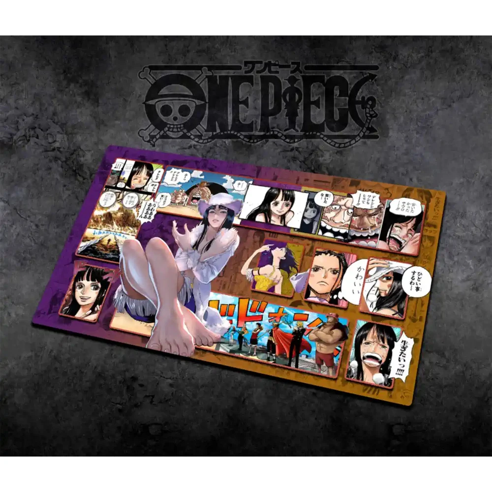 60*35*0.3Cm Diy One Piece Luffy Shanks Comic Version Teach Dedicated Game Card Mat OPCG Battle Game Anime Table Mat Gift Toys