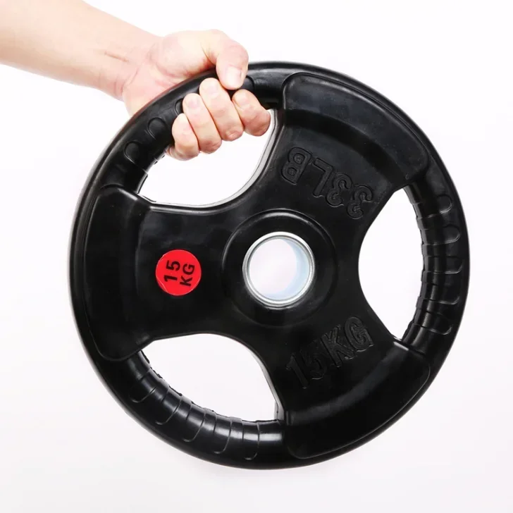 2-inch three-hole barbell piece sports fitness equipment accessories suitable for family Gymnasium