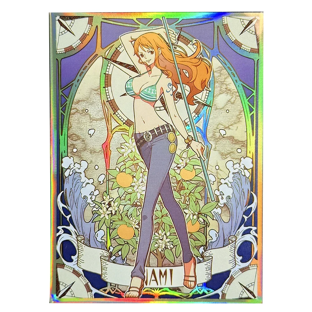60pcs ONE PIECE Nami Card Sleeves Standard Size Holographic