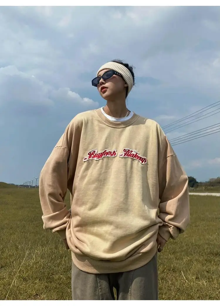 Harajuku Autumn And Winter Print Sweatshirt Women Oversize O-neck Jumper Kawaii Clothes Women Kpop Aesthetic Top pullover