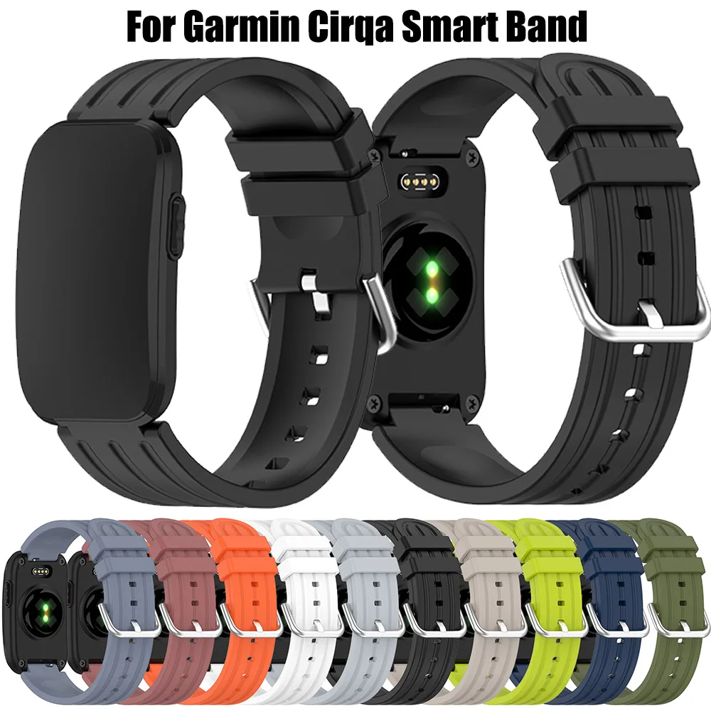Premium Soft Silicone Sport Strap - Adjustable Loop Wristband