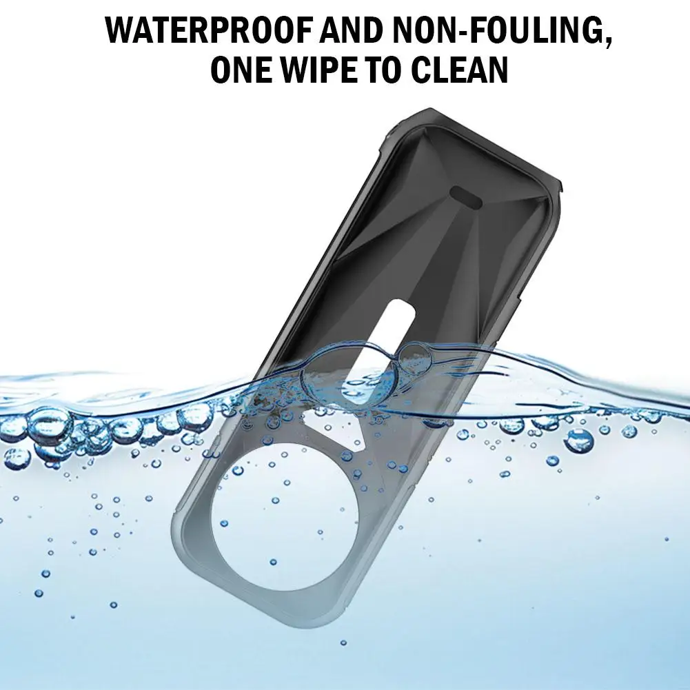 1PCS For Insta360 X5 Black Silicone Protective Case Waterproof Dustproof Dropproof Body Protective Case Lens Protective Case