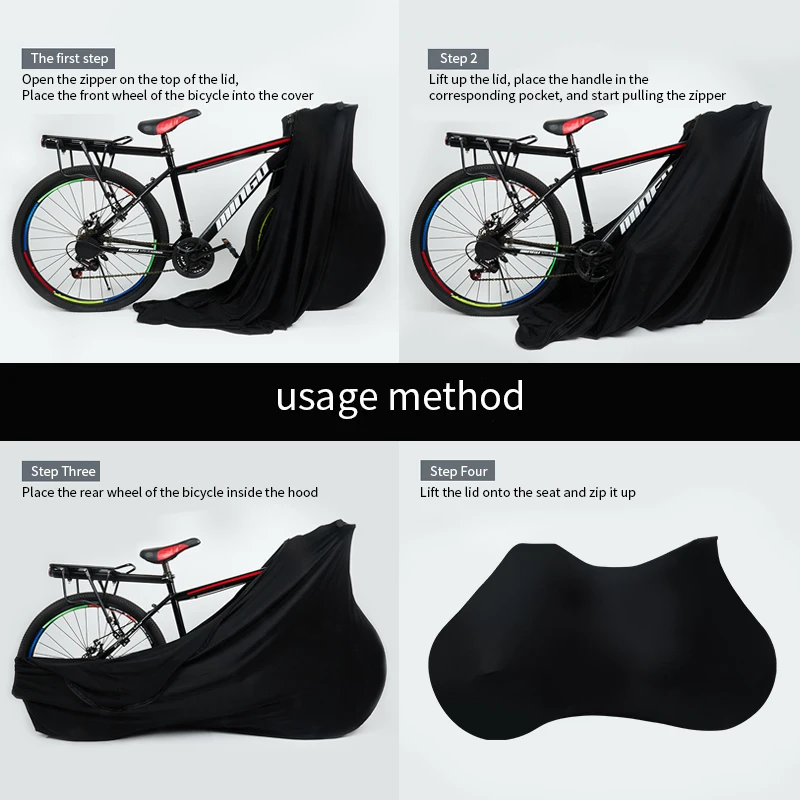 Durable Bicycle Protective Cover - Scratch-Proof, Dust-Resistant Storage Bag