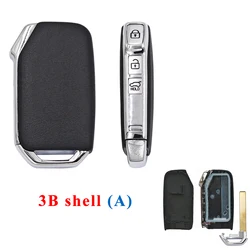 Ecusells Premium Car Key Shell Case for 3 buttons