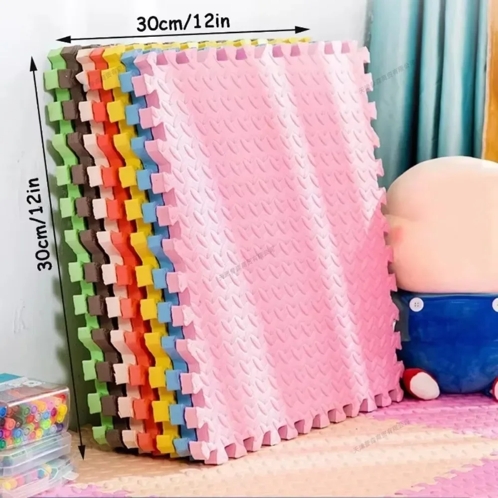 Baby Play Mat Foam Sports and Fitness Carpet 30x30cm Shockproof Splicing Sports Rugs Non-slip Baby Toys Children Playmats 16Pcs