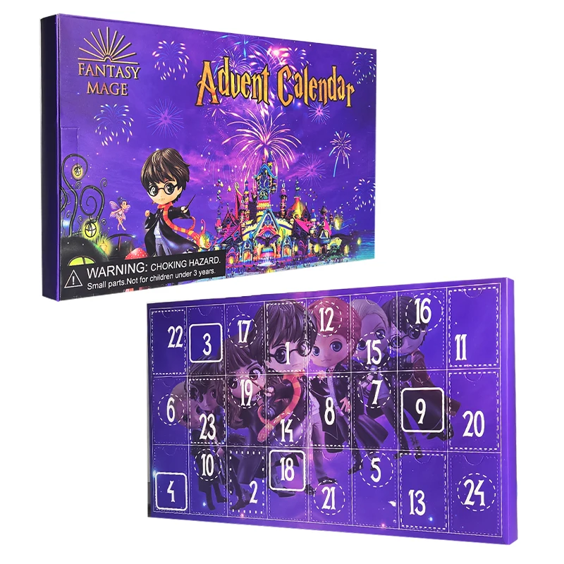 24 Stück Anime Adventskalender Naruto Figur Actionpuppe Kakashi Sakura Itachi Gaara Mini-Spielzeugset Kinder Weihnachtsgeschenkbox 2025 – Detail 8