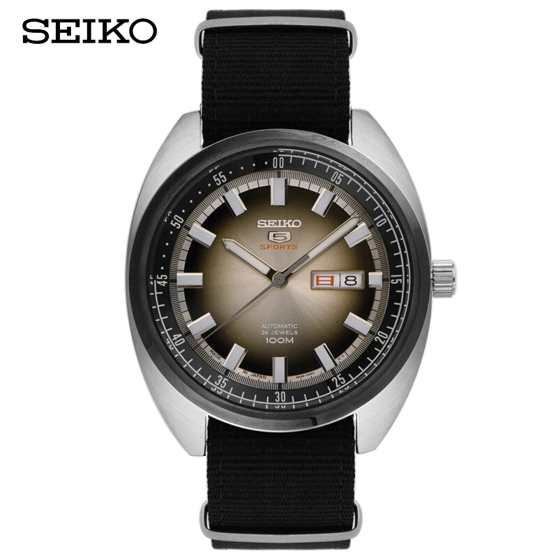 Seiko 5 Original Japan Automatic Men Watch 10Bar Orologi Sportivi Luminosi Impermeabili