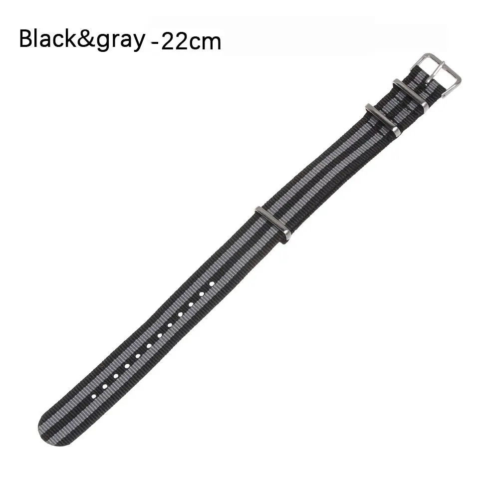 Durable Adjustable Nylon Sport Bracelet Watch Strap Loop