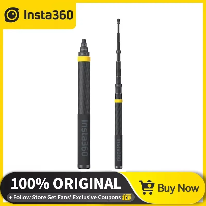 Insta360 3M Selfie Stick Edition Etendue - Perche à Selfie 3m