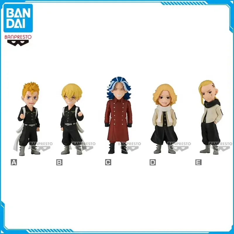 

Banpresto Original WCF Tokyo Revengers Vol.2 Hanagaki Takemichi Manjiro Sano Anime Action Figures Collectible Full Set Model Toy