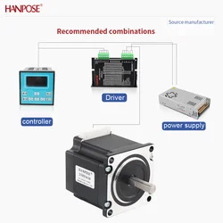 Customized Direct Sales of High - Performance NEMA23 Stepper Motor, 1.26N.m, 2.8A, Two - Phase, Four - Wire - 1PCS (23HS5628)
