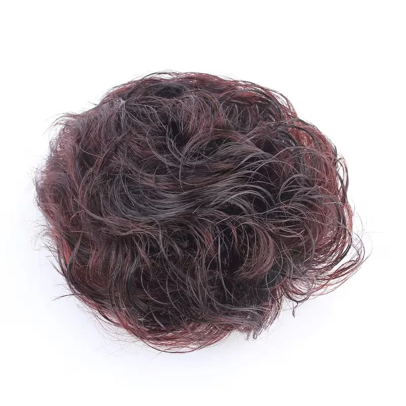 Parrucchino Corto Testurizzato per Uomo, Aspetto Naturale, Capelli Umani, Sostituzione per Copertura Capelli Grigi - immagine 4