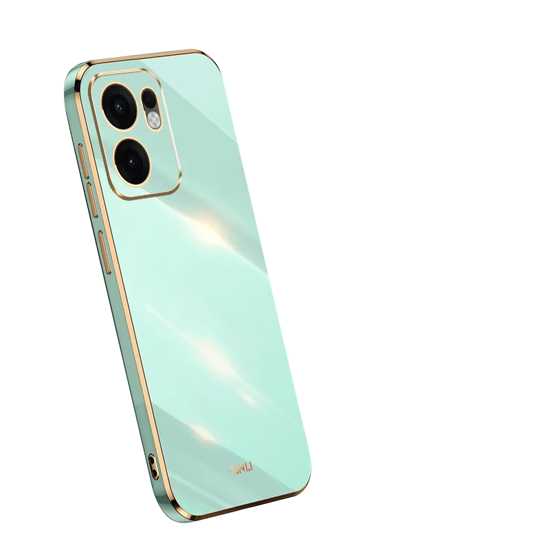 Sleek 6D Plating Silicone Bumper Shockproof Phone Case