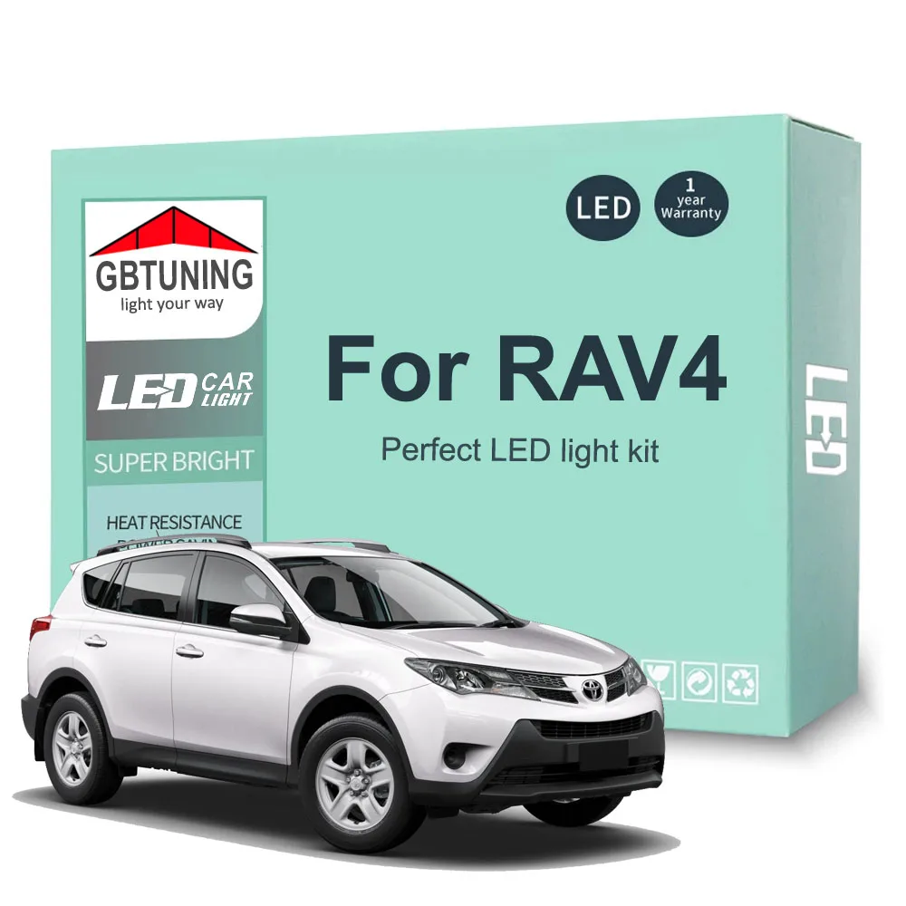 Pack LED TOYOTA RAV 4 V (_A5_, _H5_) 2.0 VVTi (MXAA52) (2018 à 2024) – Pack Complet main image 1