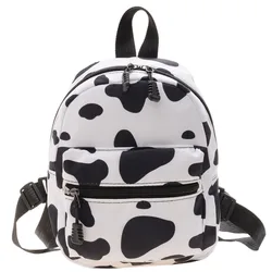 Women's Preppy Style Large Capacity Nylon Backpack - Ideal for School, Travel, and Everyday Use (Style C)