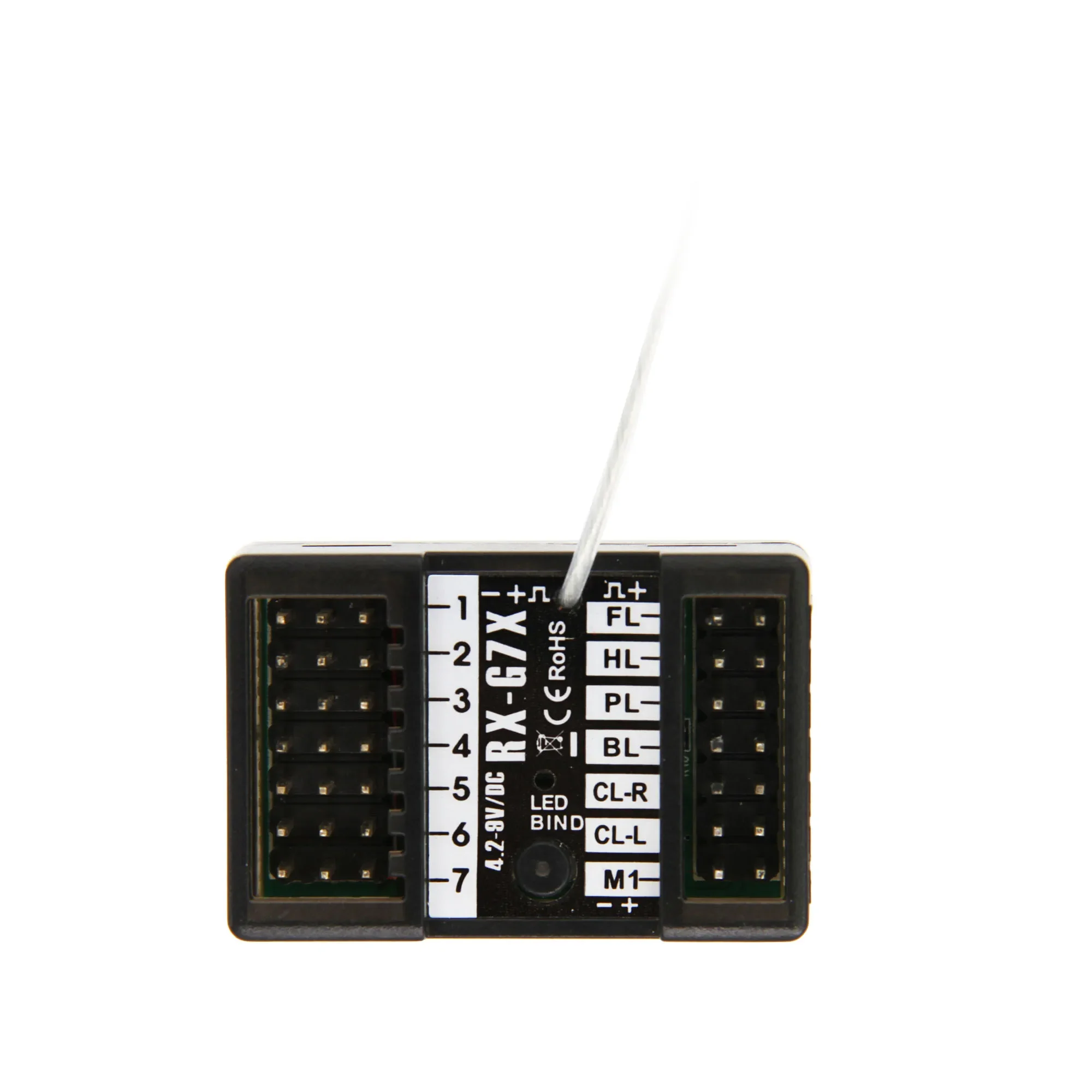 NEEBRC 2,4GHz 7-Kanal Sender-Funksystem Fernbedienung/LED-Lichtsteuerungssystem Empfänger für RC-Auto und -Boot – Detail 11